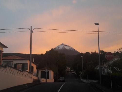 Pico_Berg Pico mit Sonnenuntergang