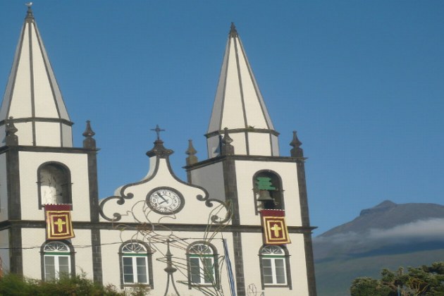 Azoren_Kirche in Madalena_Pico