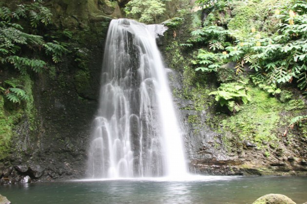 Azoren_Wasserfall Salto do Prego_Sao Miguel