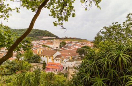 Terceira_Angra city from above_vista verde azores